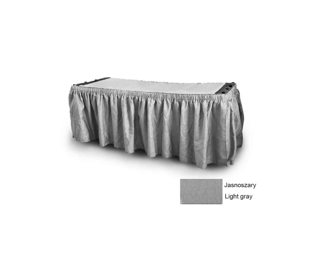 Light-gray-covering-for-a-trolley