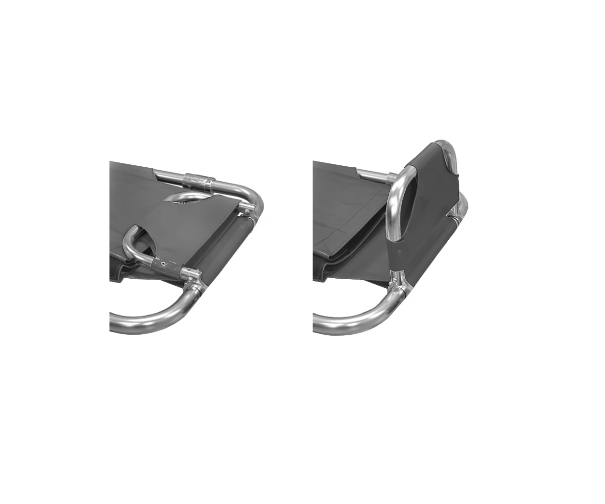 Funeral-Stretchers - Gray-with-Footrest