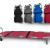 Standard Stretchers – Canvas with footrest, Burgundy color