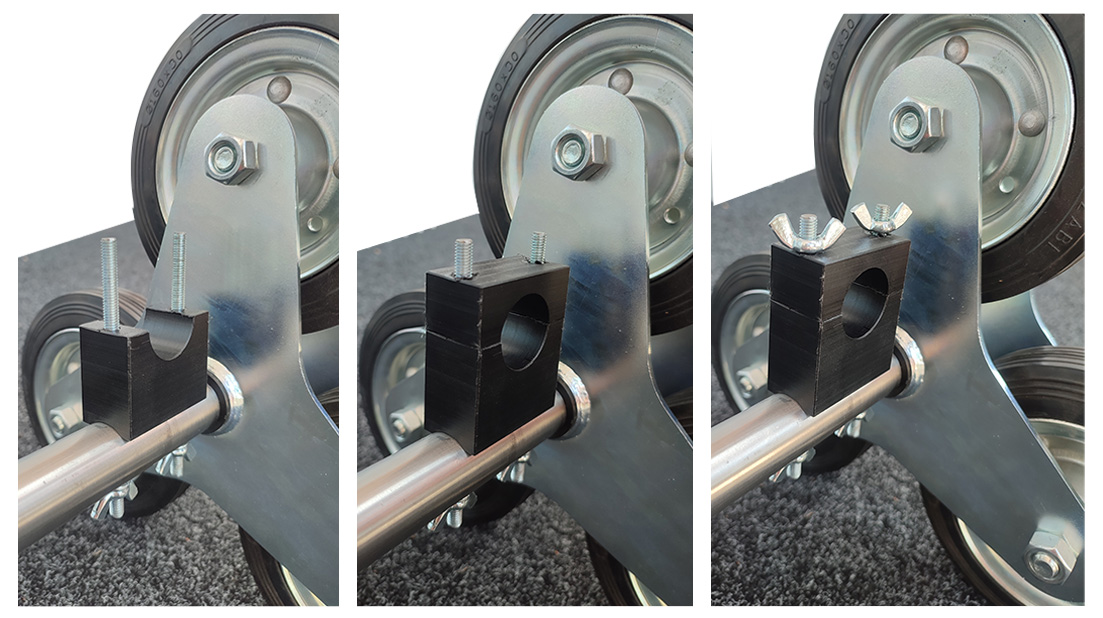 High-quality staircase wheels for stretchers ensuring smooth transport