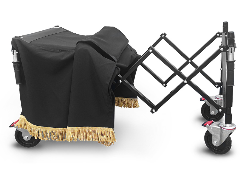 funeral cover trolley