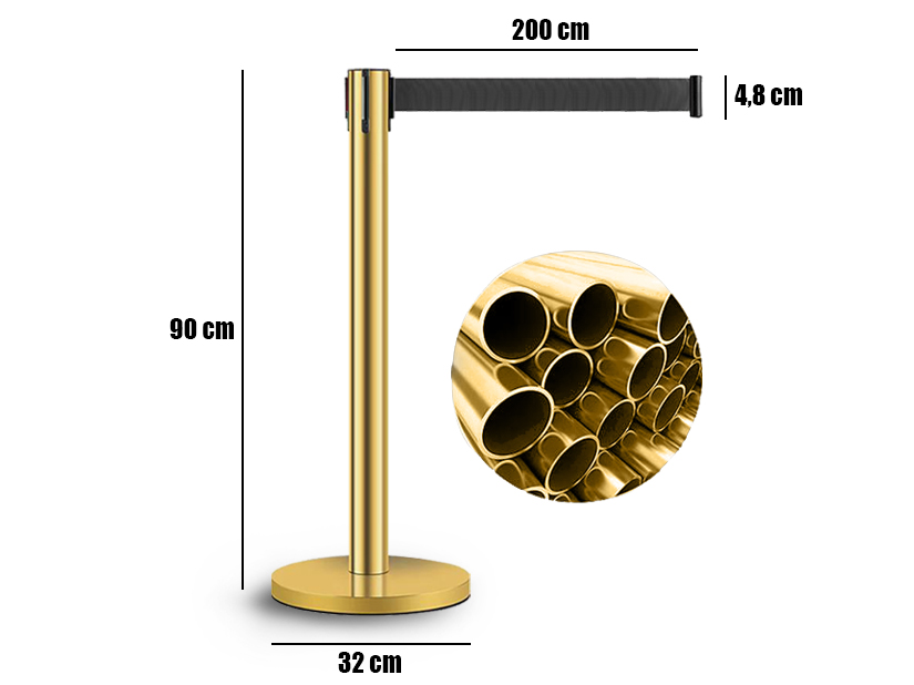 gold-belt-barrier