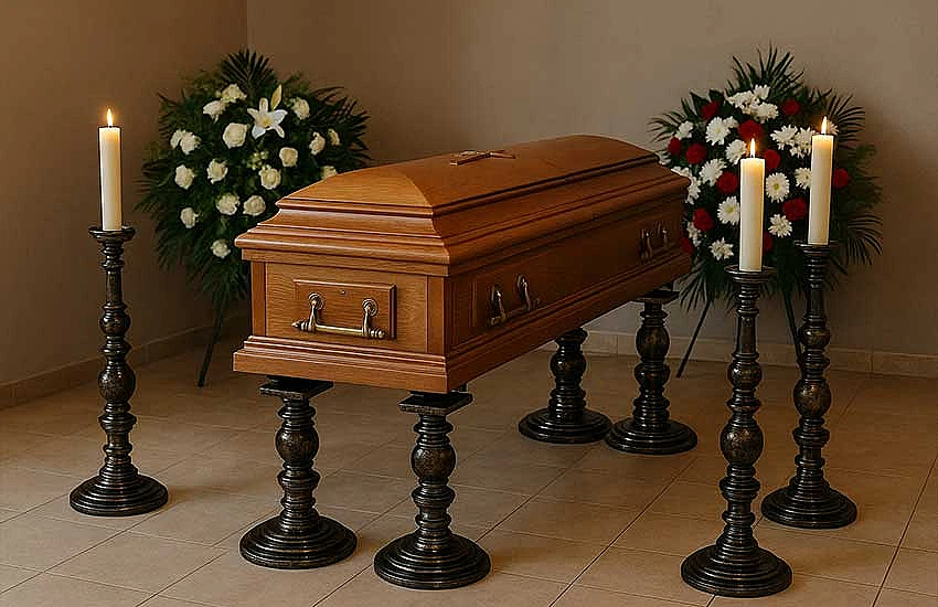 Coffin stands Coffin stands