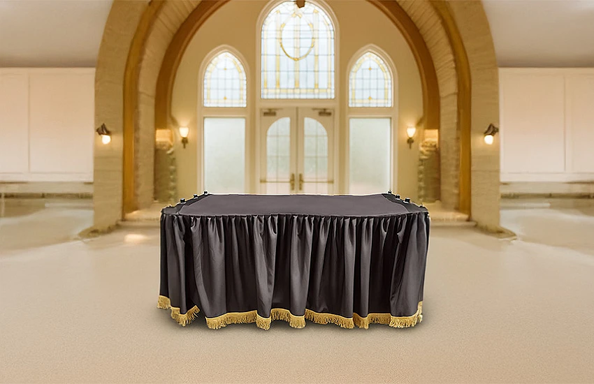 Cart drape Cart drape