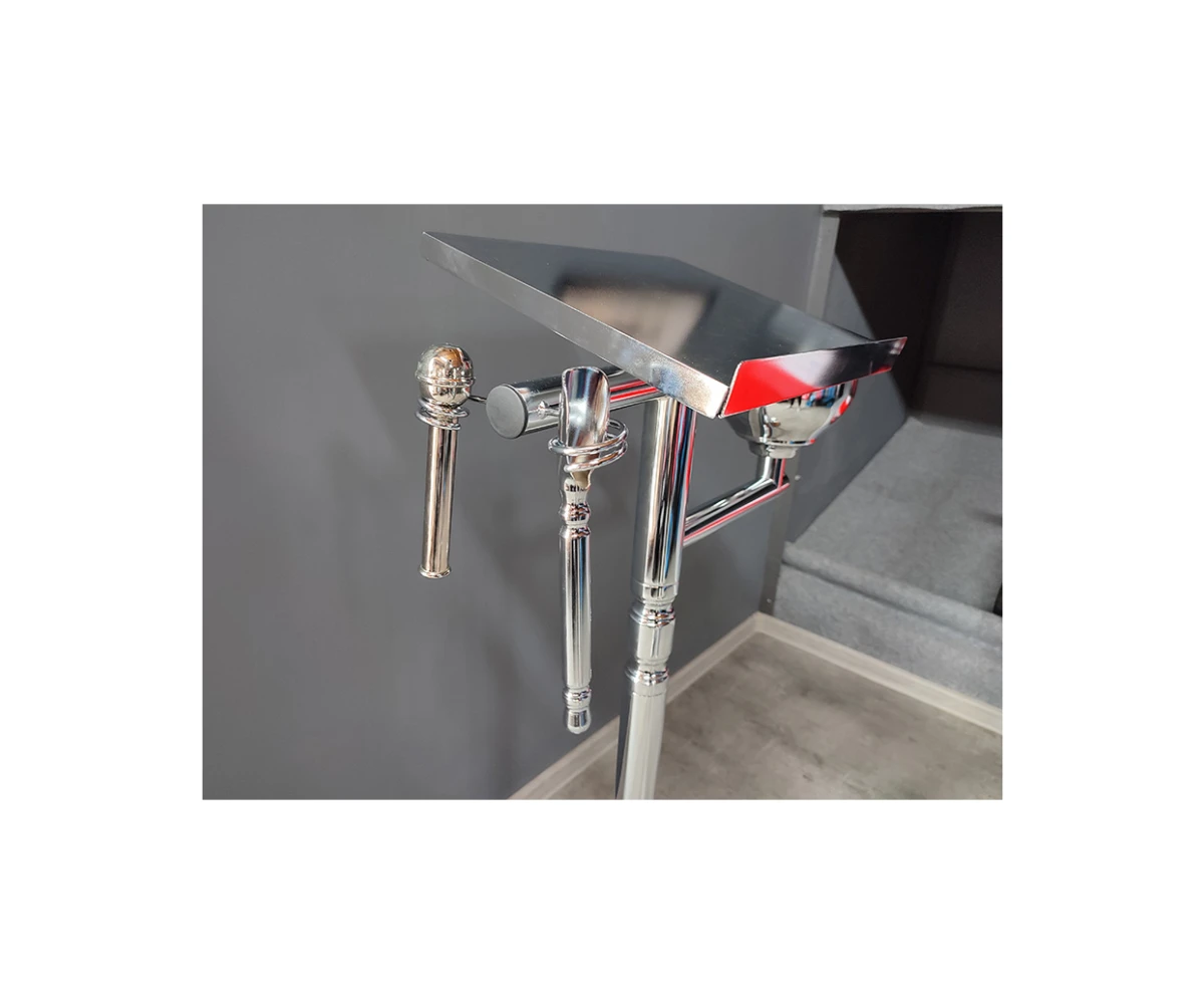 Chrome-funeral-lectern