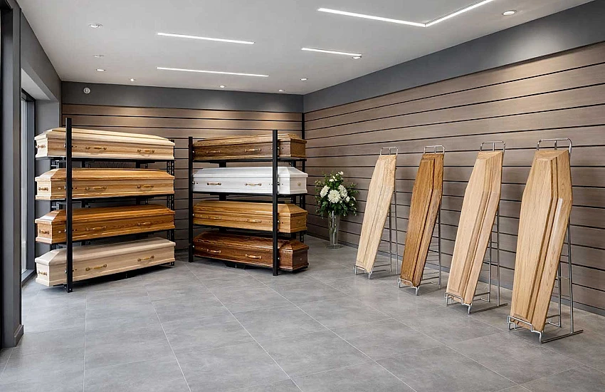 Casket Storage and Display – How to Create an Aesthetic and Functional Showroom Space
