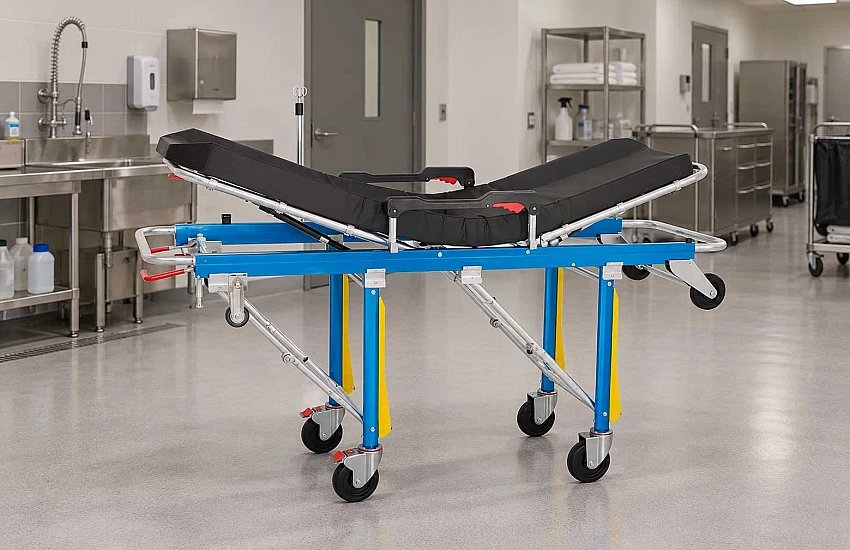 Feet First. Stretchers at the Threshold – From the Roman Litter and Flying Ambulances to the 3KB Ambulance Stretcher