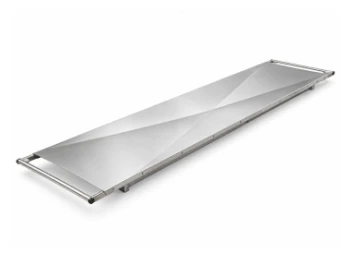 Stainless steel mortuary tray