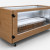 Wood effect refrigerated catafalque