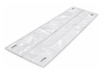 White body bag with straight zipper – 160 kg