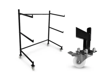 3-Coffin storage tack with wheels