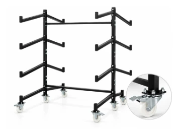 8-Coffin storage rack with wheels
