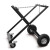 Off-Road funeral trolley with chain height adjustment